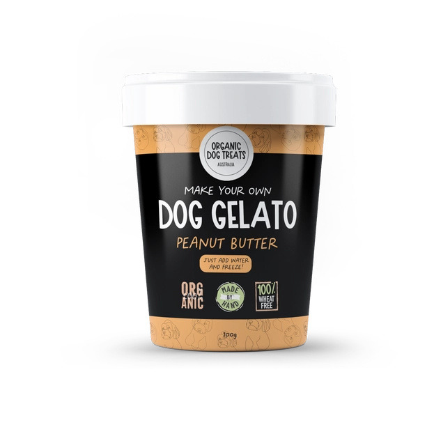 Organic Dog Gelato Kit 🍦🐶 - Peanut Butter
