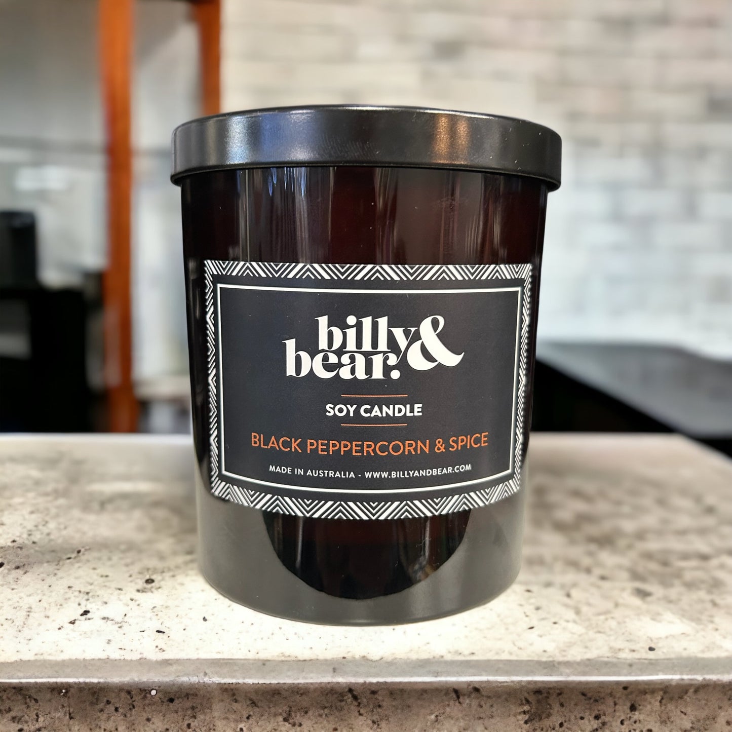 Oxford Amber Jar - Black peppercorn & Spice