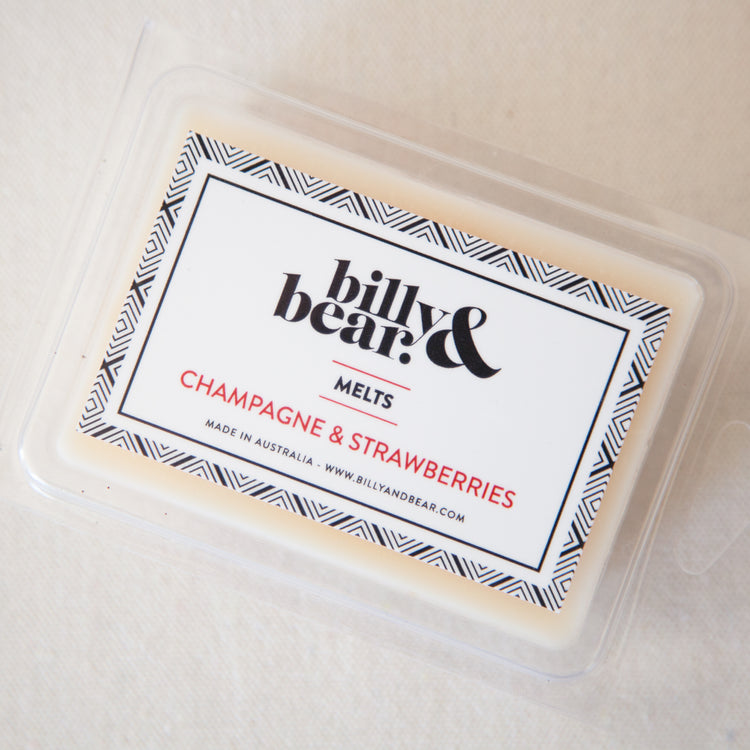 Soy Melts - Champagne & Strawberries