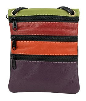 Cross Body / Sling Bag - Purple Multi
