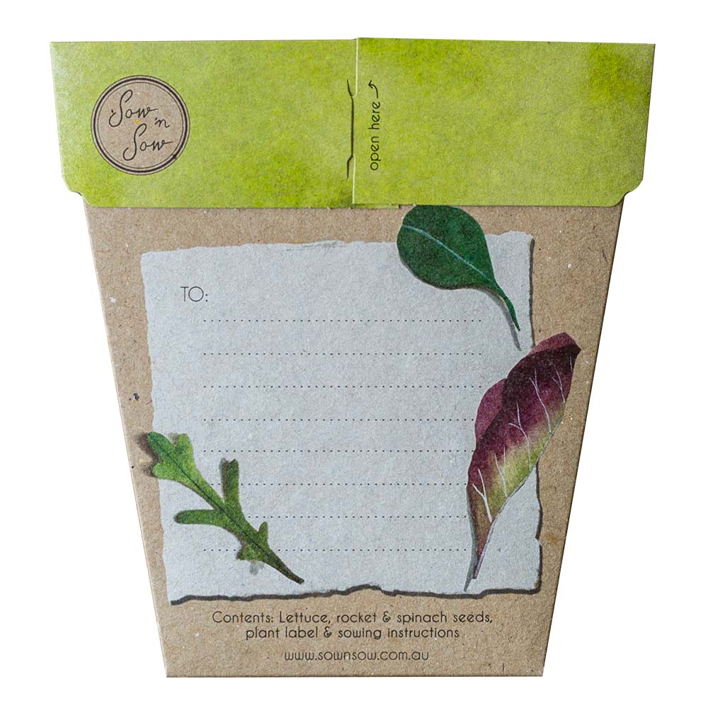 Seeds - Leafy Greens Gift of Seeds