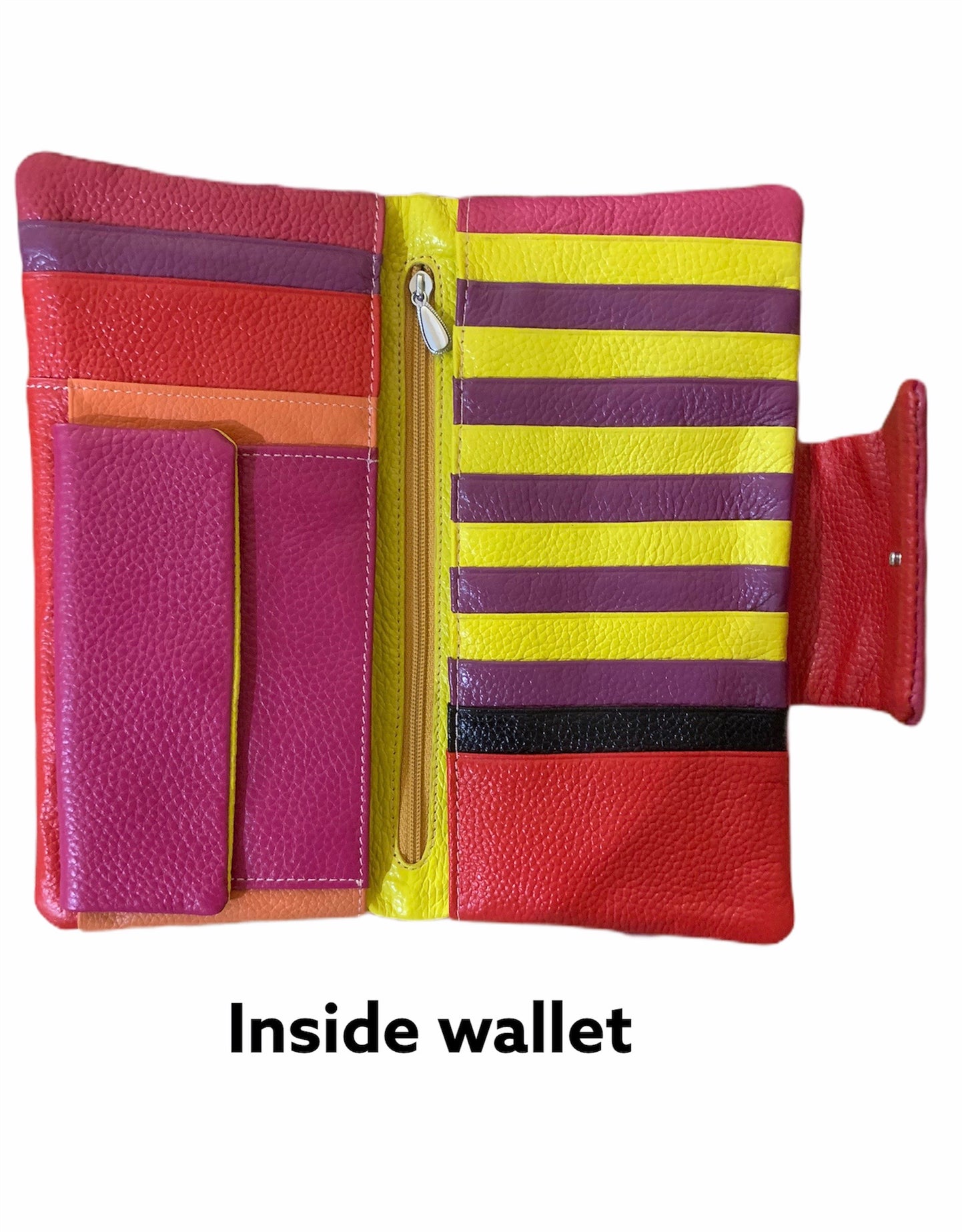 Wallet Leather - Pink