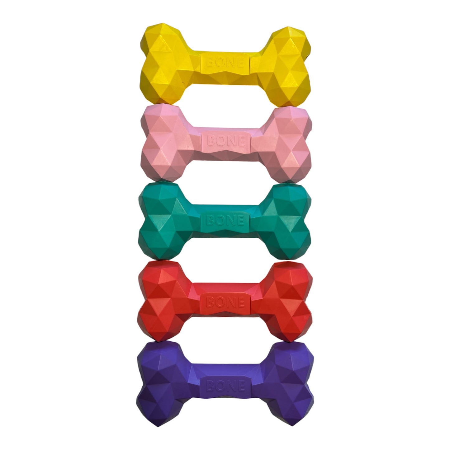 Rubber Bone Shape Chew Toy