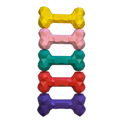 Rubber Bone Shape Chew Toy
