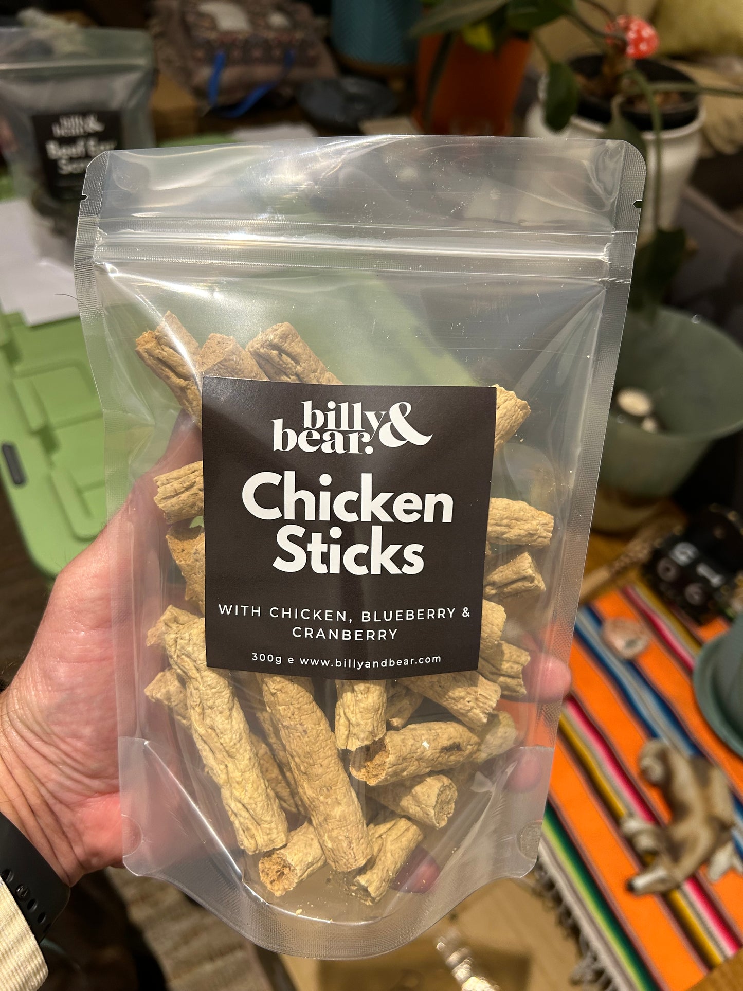 Chicken Sticks with Blueberry & Cranberry