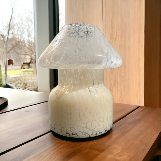 Lamp Jar – White Clouds