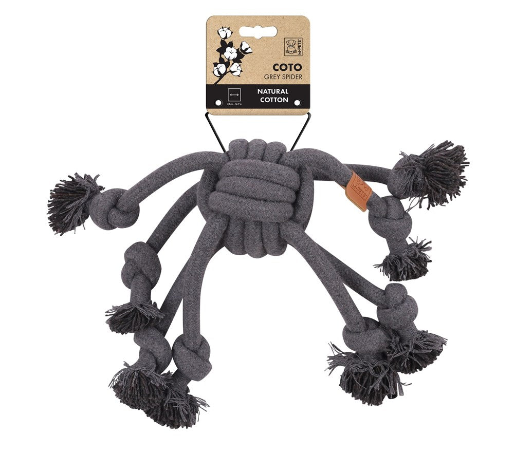 Eco spider rope dog toys