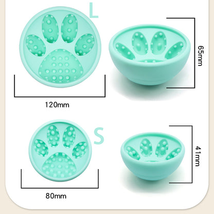 Silicone Dog Licking Bowl-Interactive