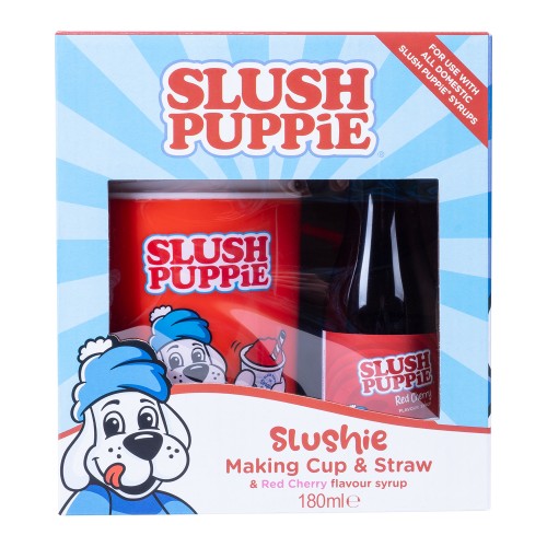 Slush Puppie – Making Cup & Red Cherry Syrup Set