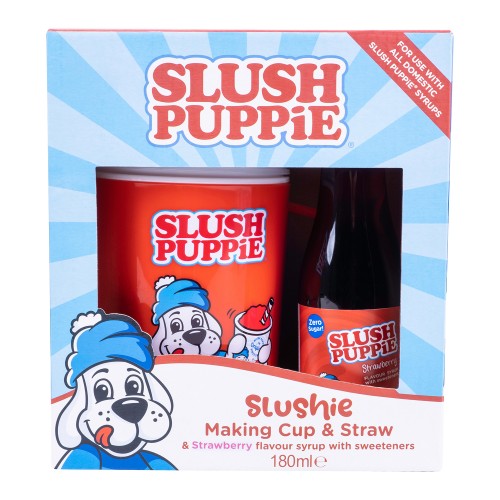 Slush Puppie – Making Cup & Strawberry Syrup Set