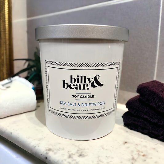 Oxford Jar - Sea Salt & Driftwood