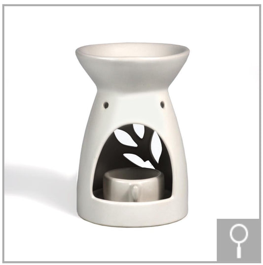 Oil Burner - White Matte