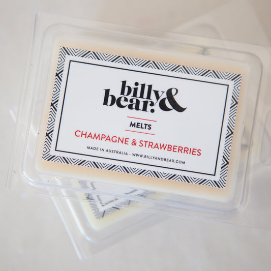 Soy Melts - Champagne & Strawberries