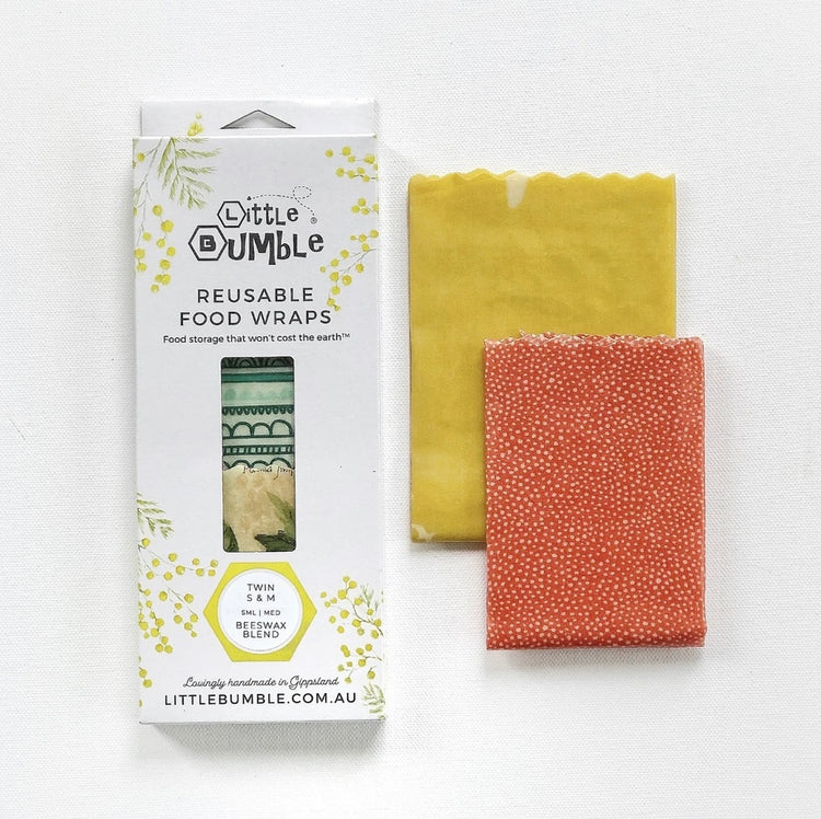 Bees Wax Wraps - Twin Small & Medium