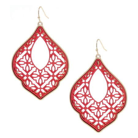 Filigree Drop Earrings