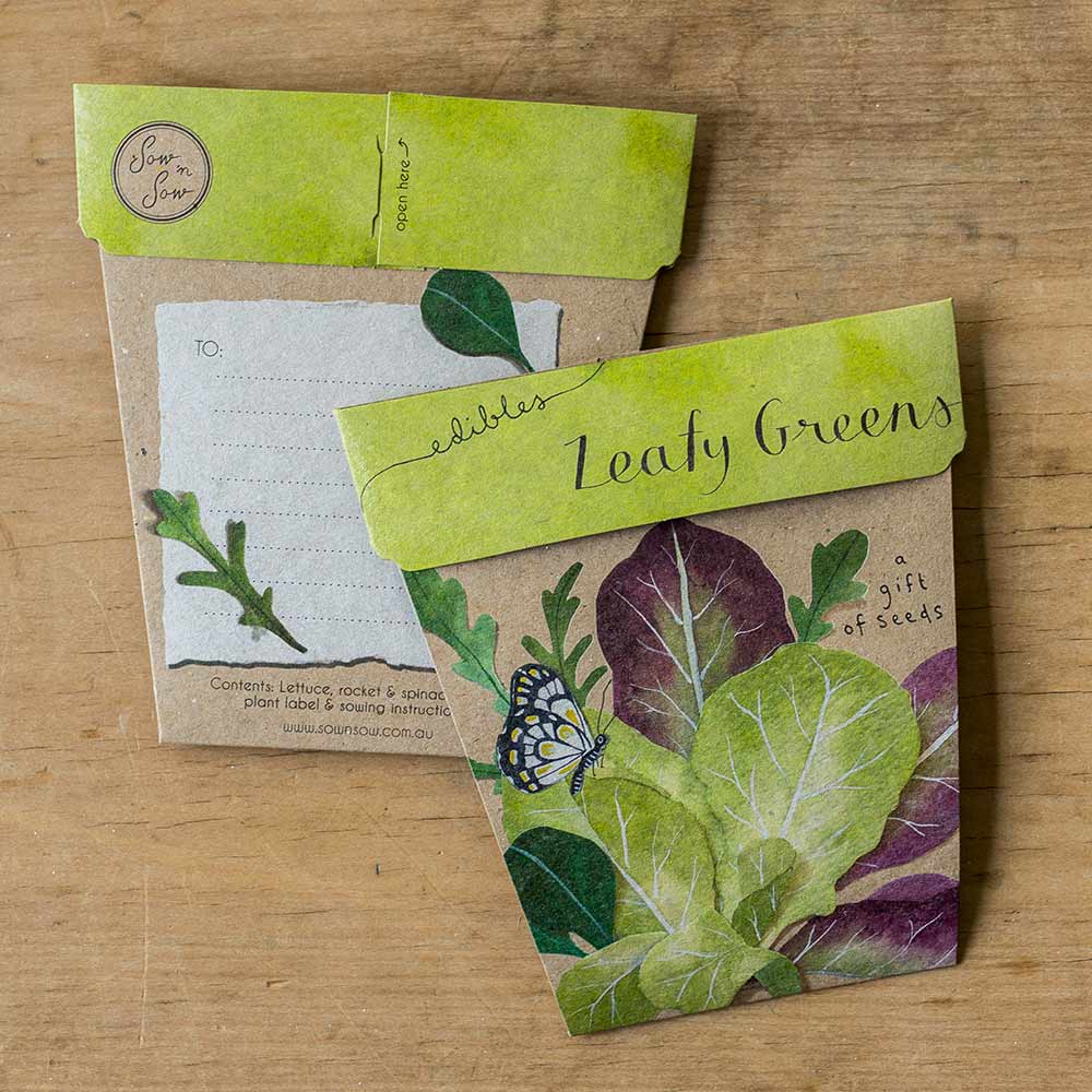 Seeds - Leafy Greens Gift of Seeds