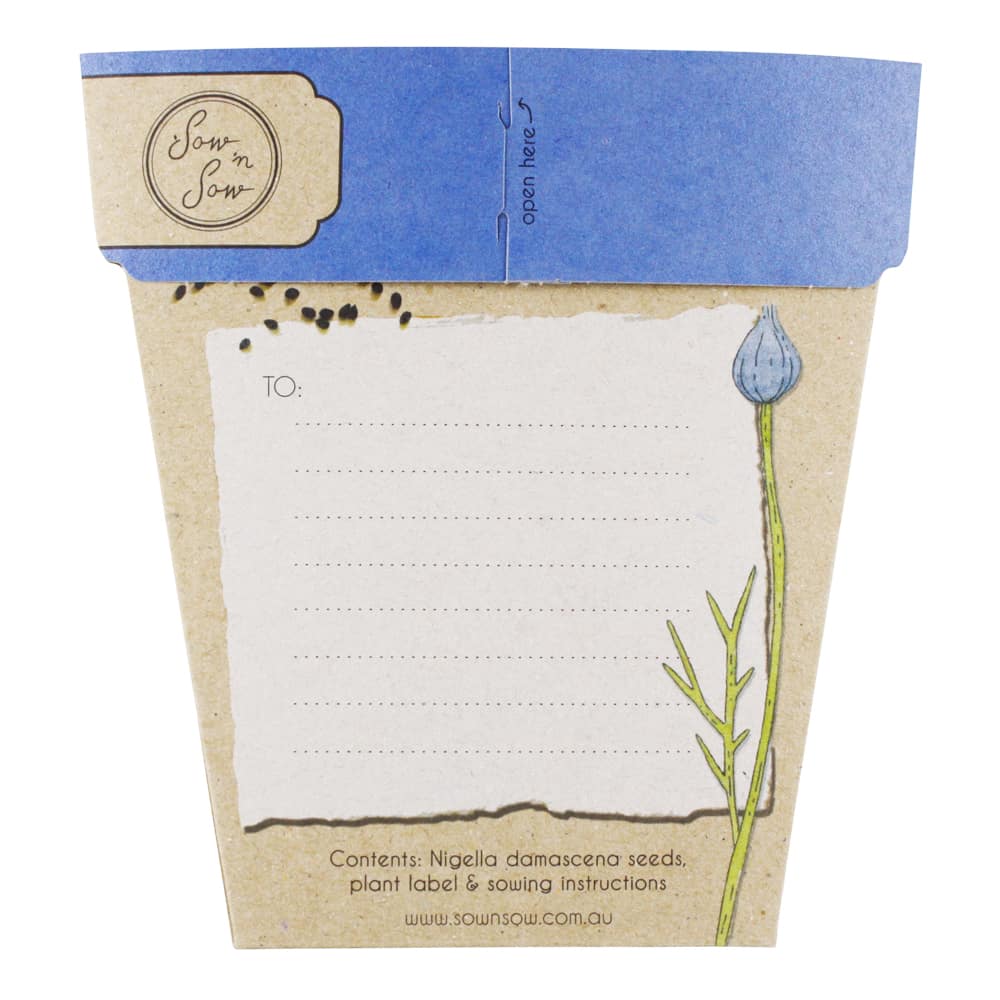 Seeds - Love In A Mist Gift of Seeds