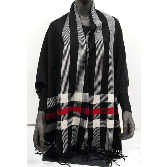 Miya Wrap Black/Red Check