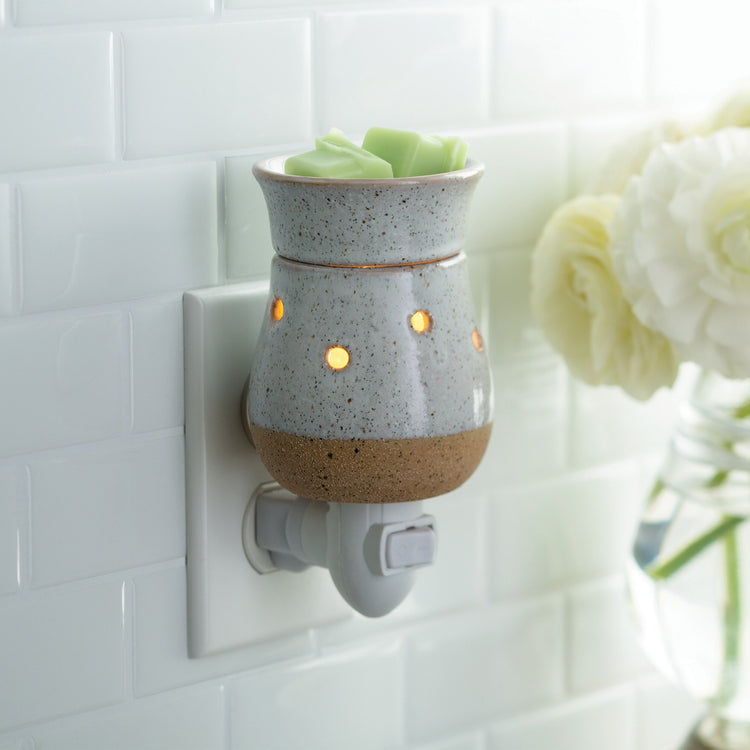 Pluggable Warmer - Rustic White