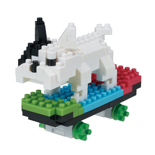 Nanoblock - Skateboarding Dog
