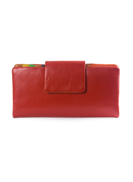 Wallet Leather - Red