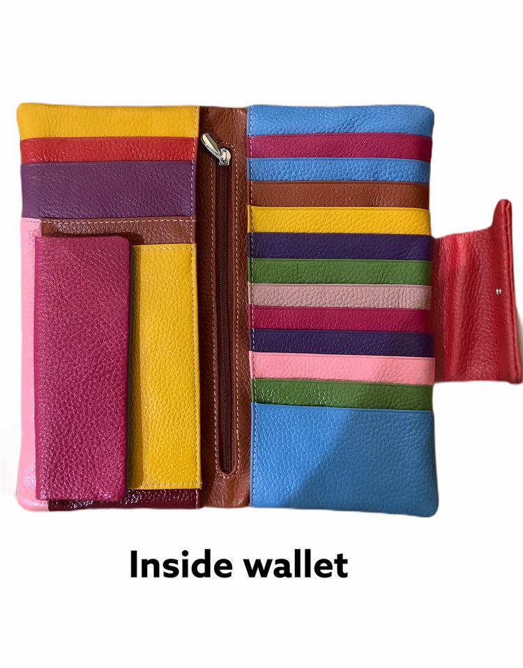 Wallet Leather - Red