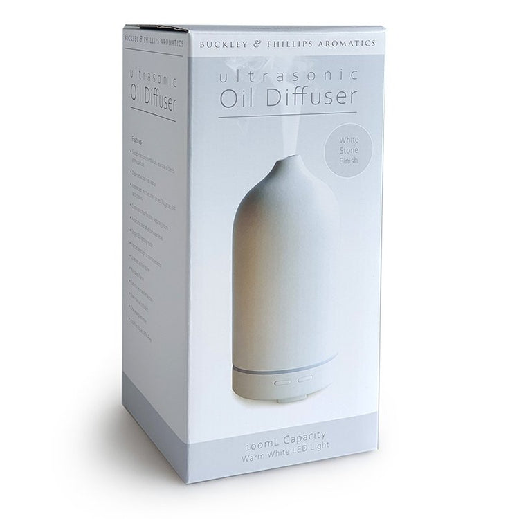 Ultrasonic Oil Diffuser - White Stone